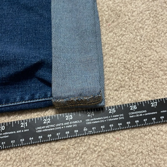 Joe’s jeans sz 28 straight leg relaxed denim distressed - Picture 6 of 10